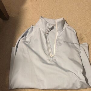 Vineyard Vines Sky Blue Half-Zip Pullover